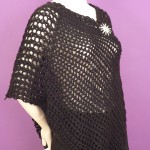 Lacy Evening Poncho Pattern Included with E-Book 